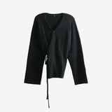 Black jacket, front view