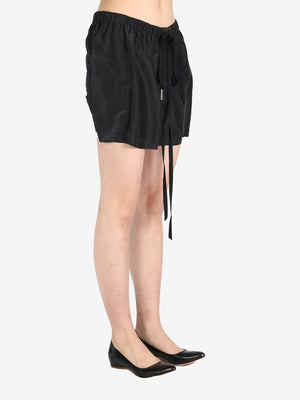 ANN DEMEULEMEESTER - Women Washed Silk Boxer Shorts