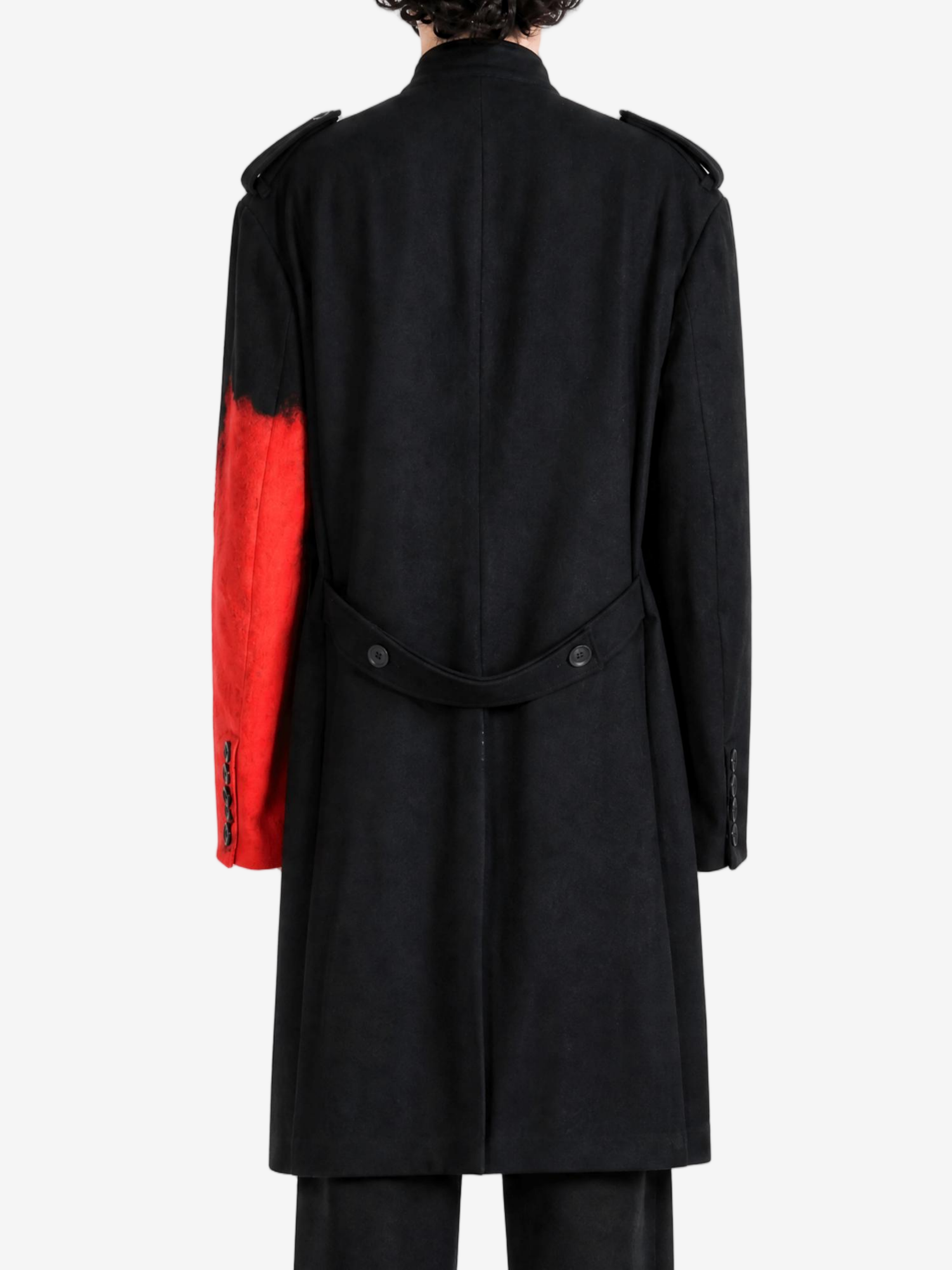 Black jacket, full body view