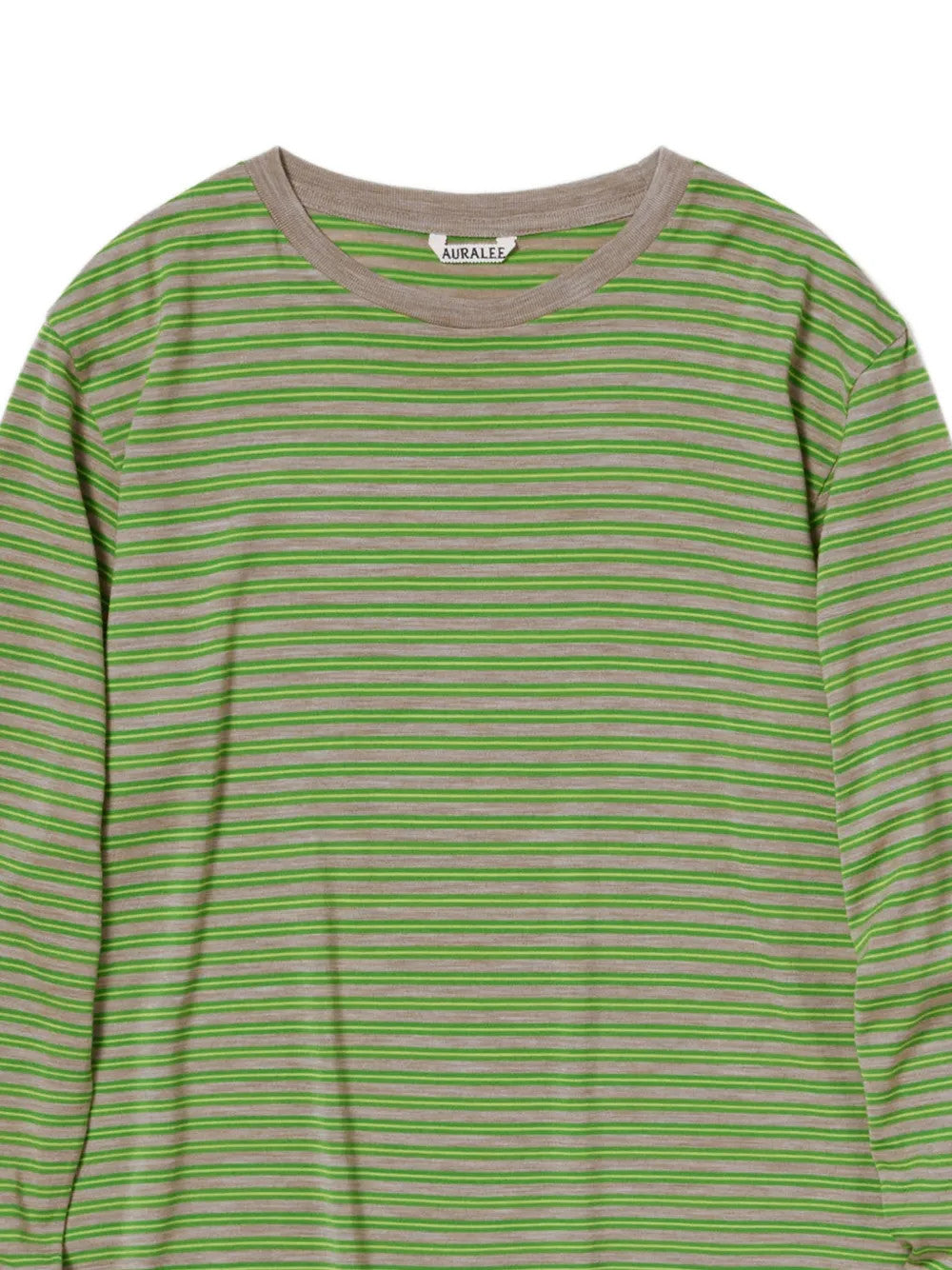 Green t-shirt, front view