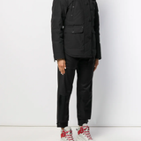 Black jackets, full body view