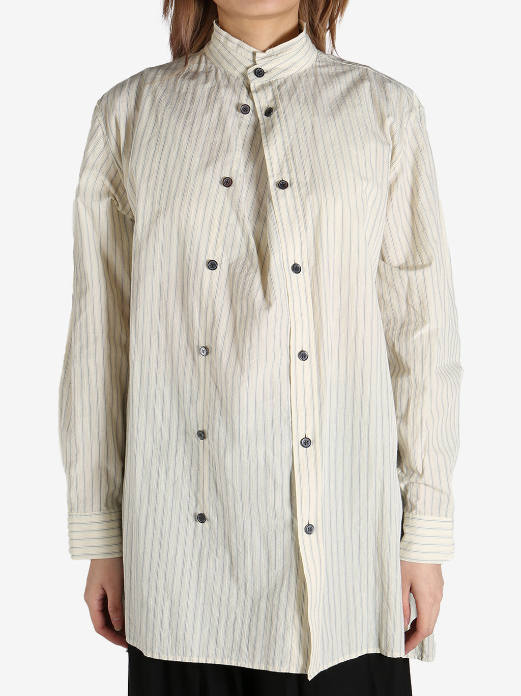 Y'S - Women O-Right Front Doubled Shirt