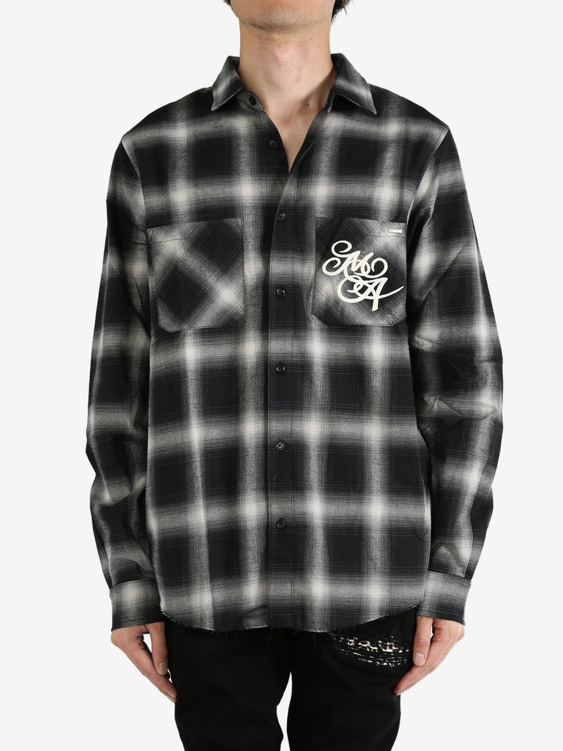 AMIRI - Men Swirl Flannel Shirt