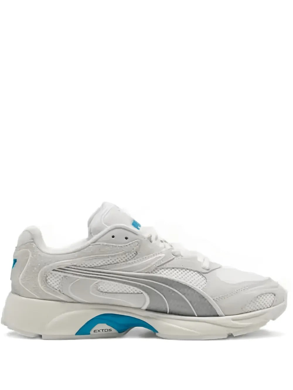 White sneaker, side view