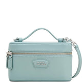 Blue bags, front view