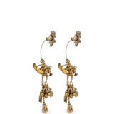 Yellow jewelry, front view