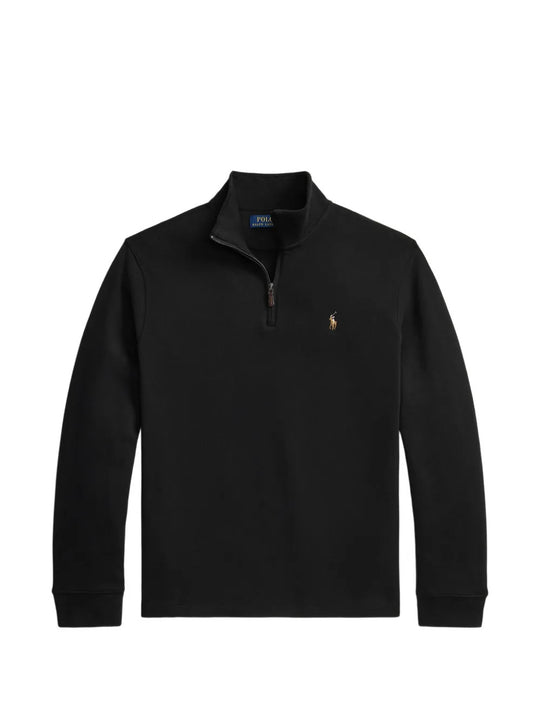 Black knitwear, front view