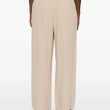 Tan pants, full body view