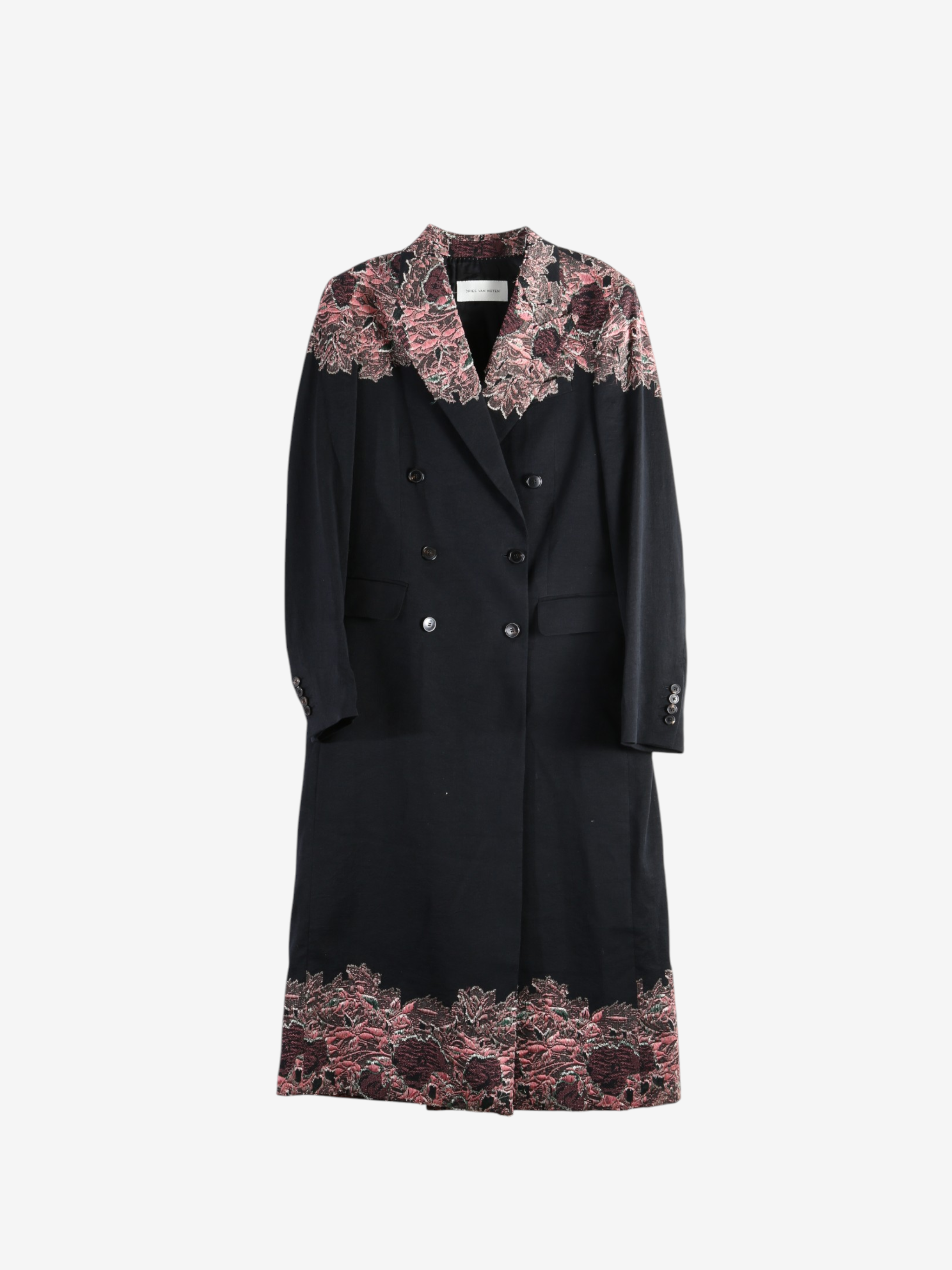 Black jacket, front view