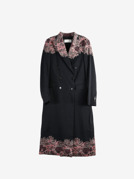 Black jacket, front view