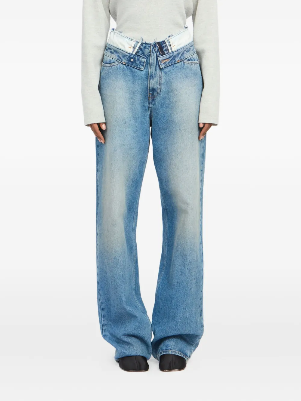 MM6 Maison Margiela - Women 5 Pocket Straight Leg Jean – Atelier MM6 Maison Margiela - Women 5 Pocket Straight Leg Jean – Atelier