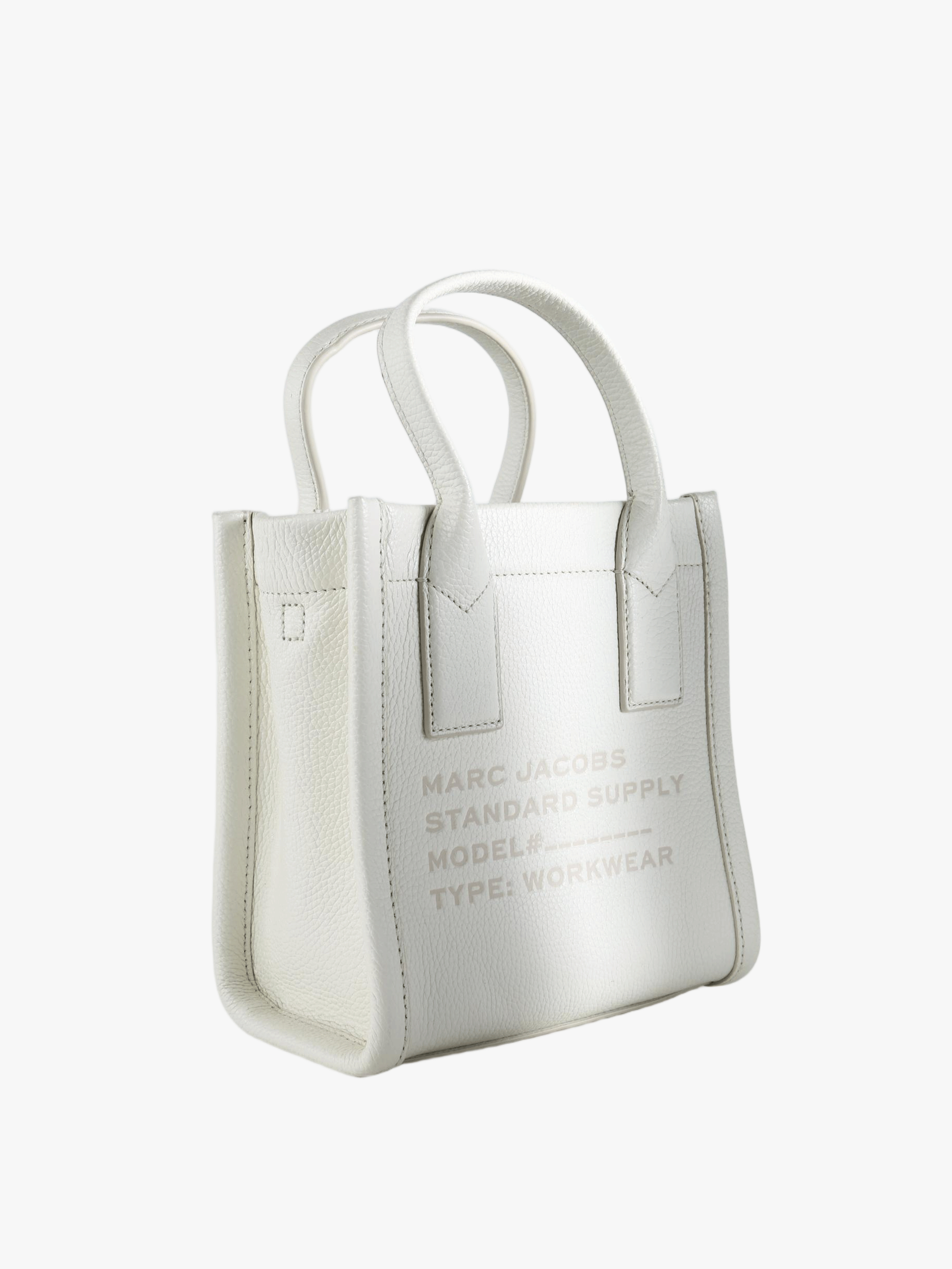 White bag, front view