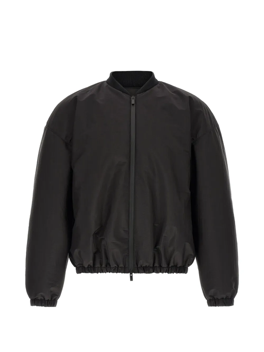 Black jacket, front view