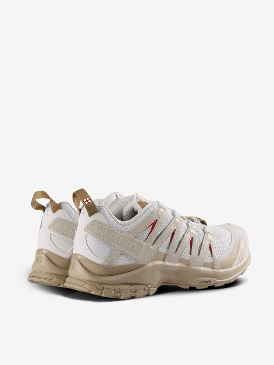 White sneakers, back view