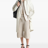 White coat, full body view