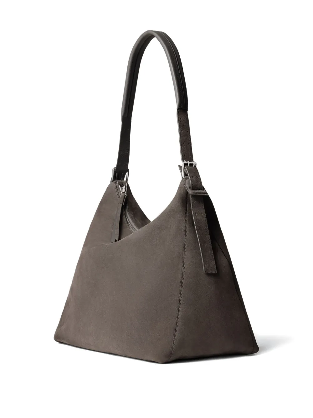 Grey bag,  side view