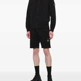 Black shorts,full body view