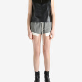 Black top, full body view