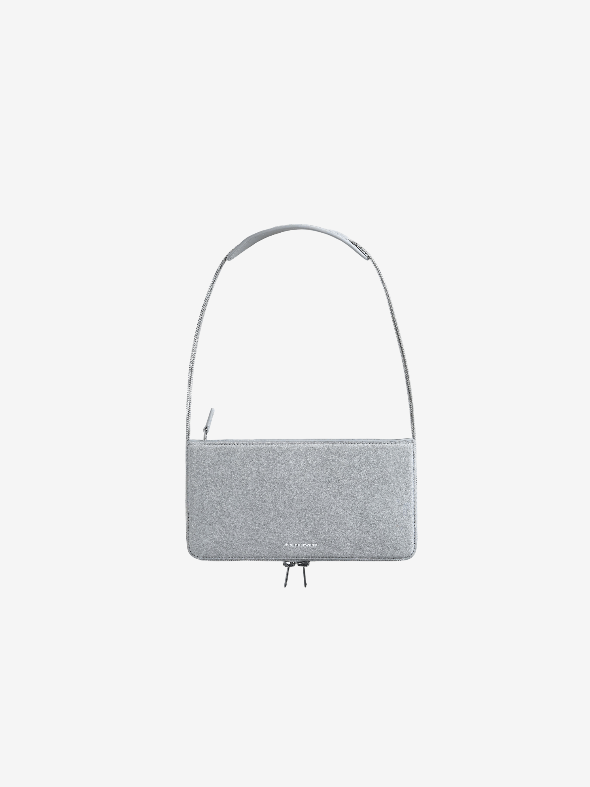 Grey bag, front view