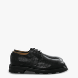 Black shoes, side view