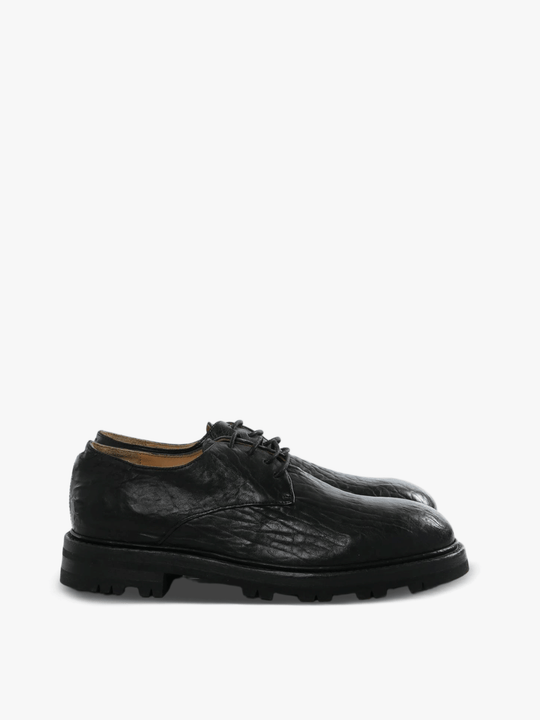Black shoes, side view