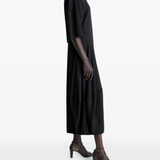 Black dress, full body view