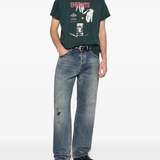 Blue jeans, full body view