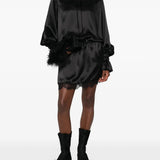 Black dress, full body view