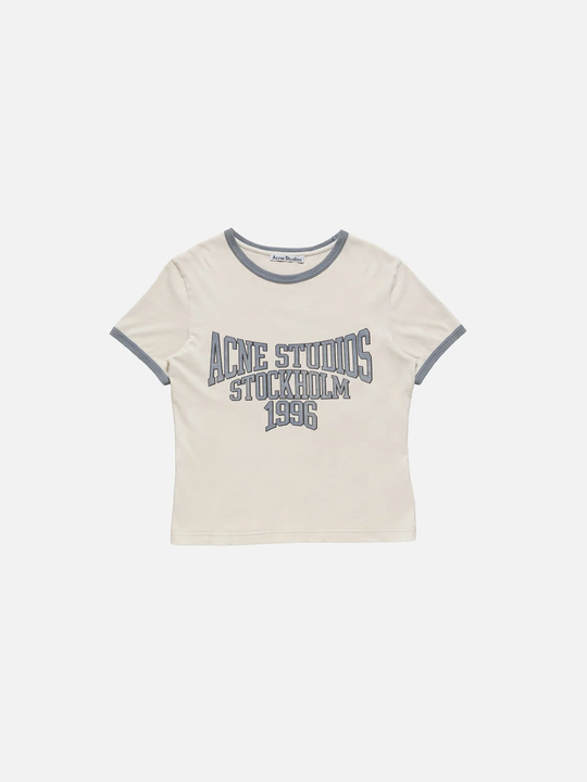 Tan t-shirt, front view