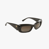 Brown sunglasses, side view