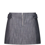 Grey skirt,front view