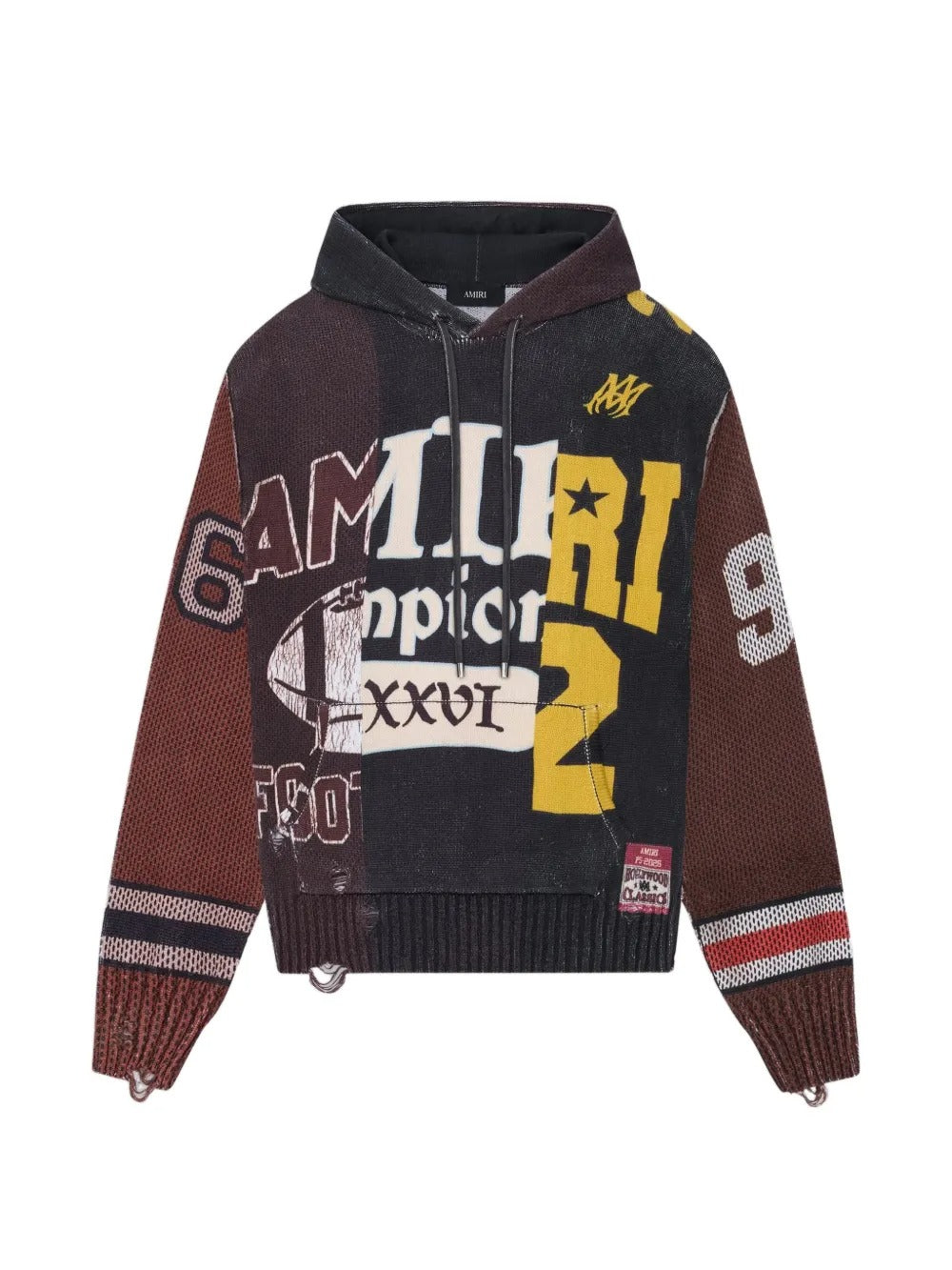 Black hoodies, front view