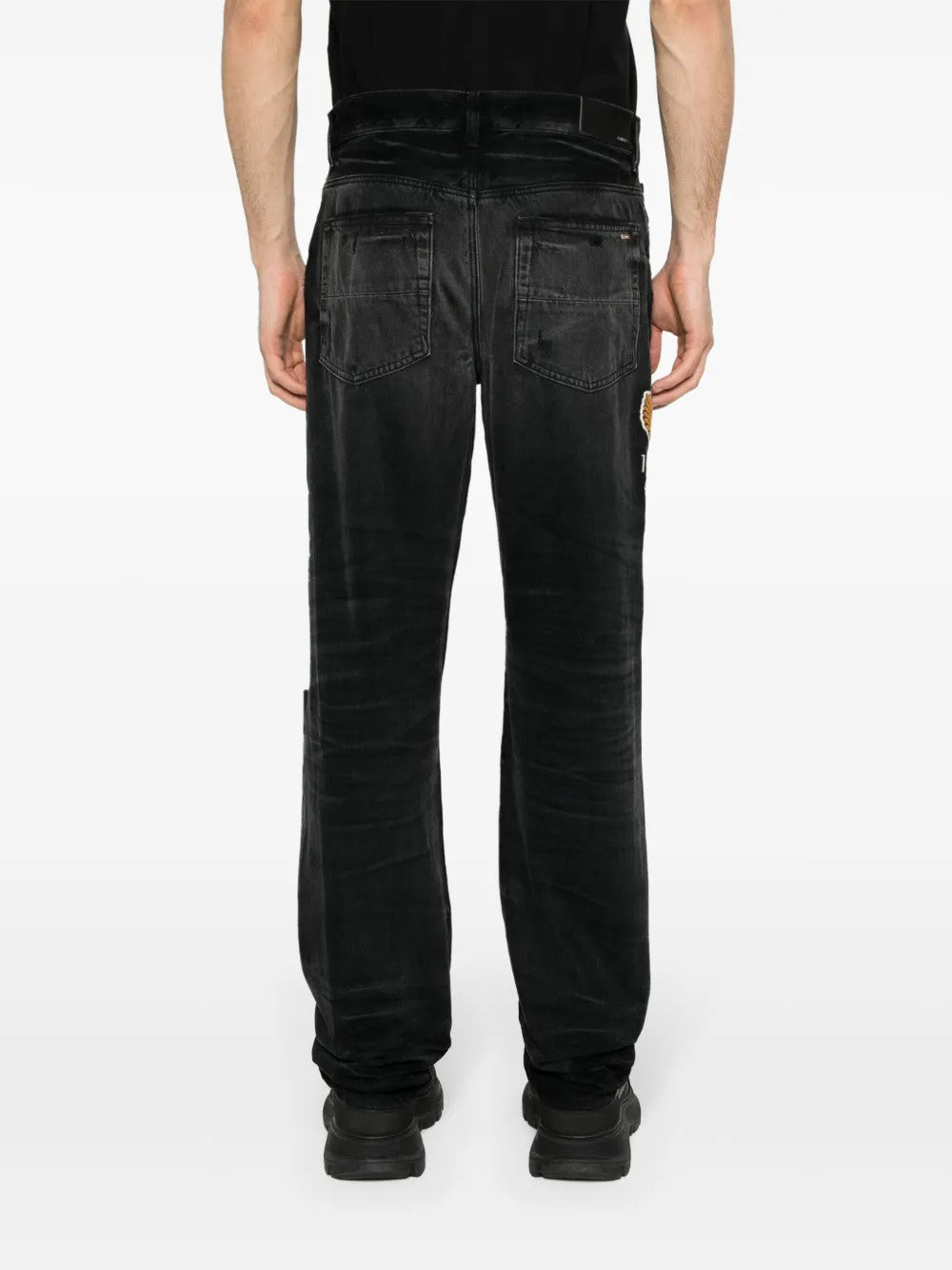 Black jeans, full body view