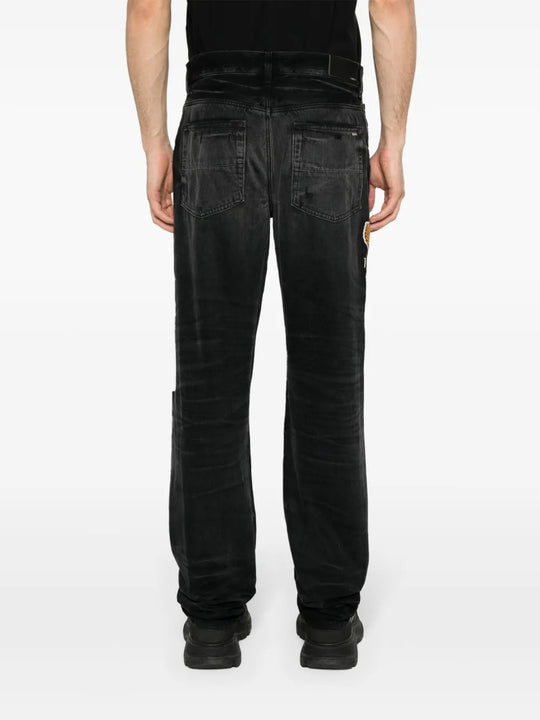 Black jeans, full body view