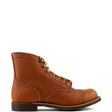 Brown boots, side view