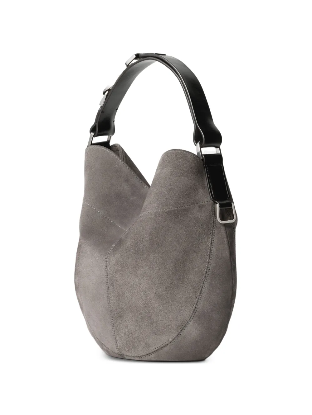 Grey bag, side view