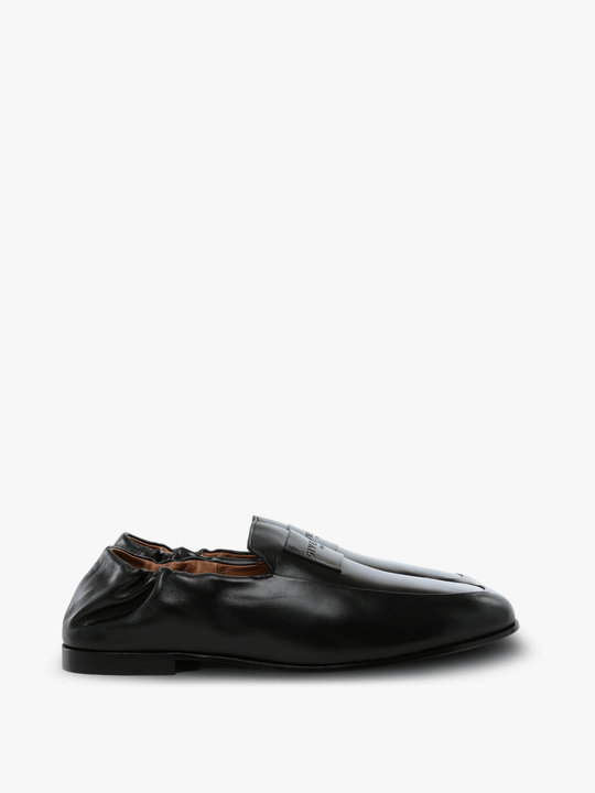 Black shoes, side view