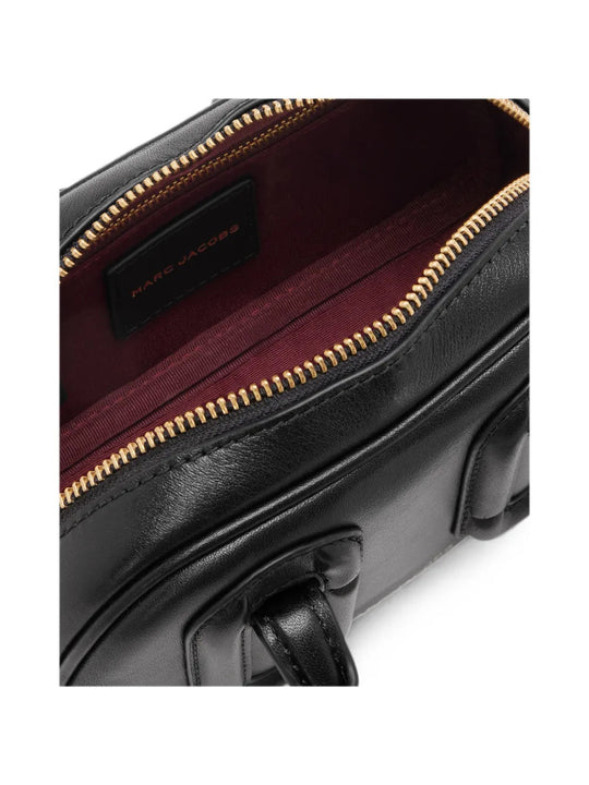 Close up of Black bag, showing detail
