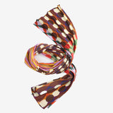 Pink scarf,front view