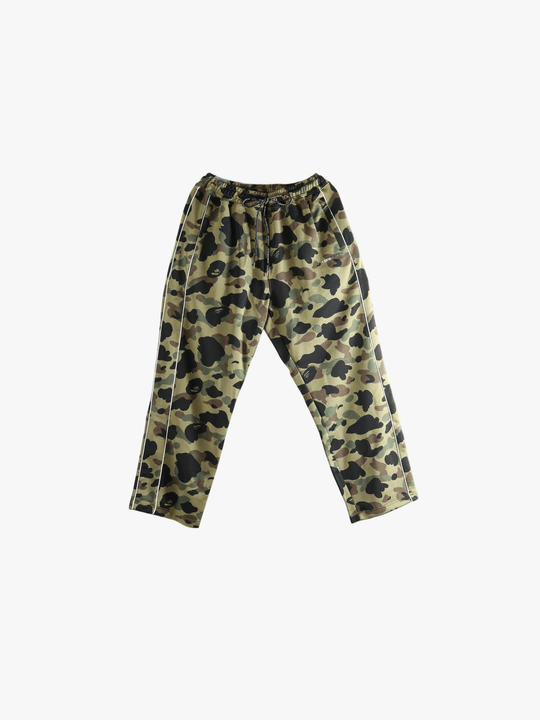 Camouflage pants, front view
