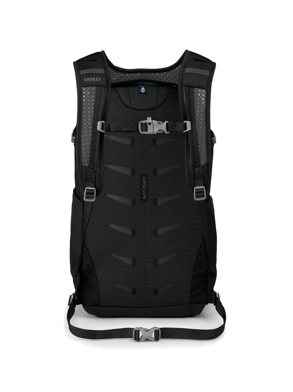 Black bag, back view