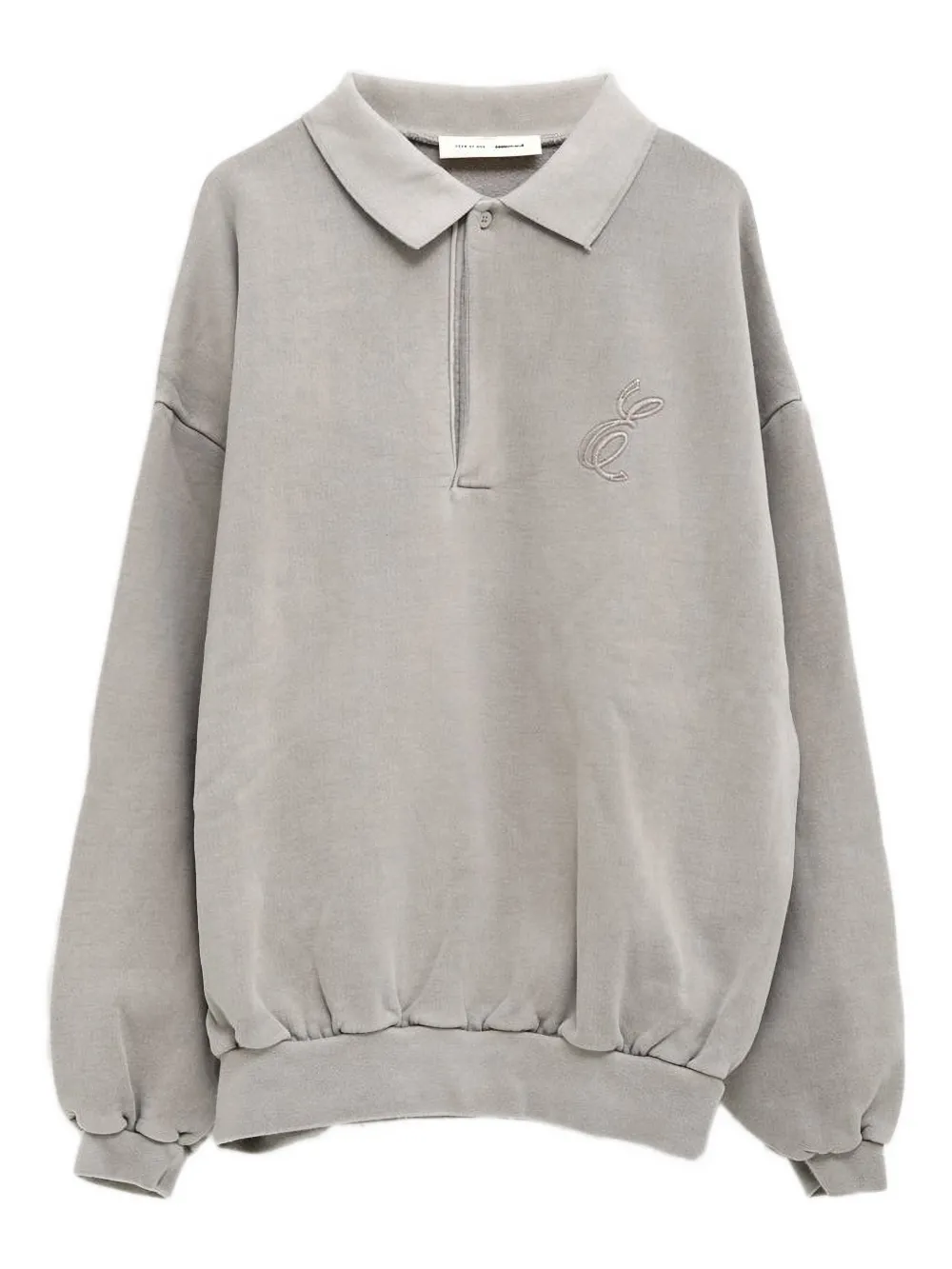 Gray sweatshirt,front view