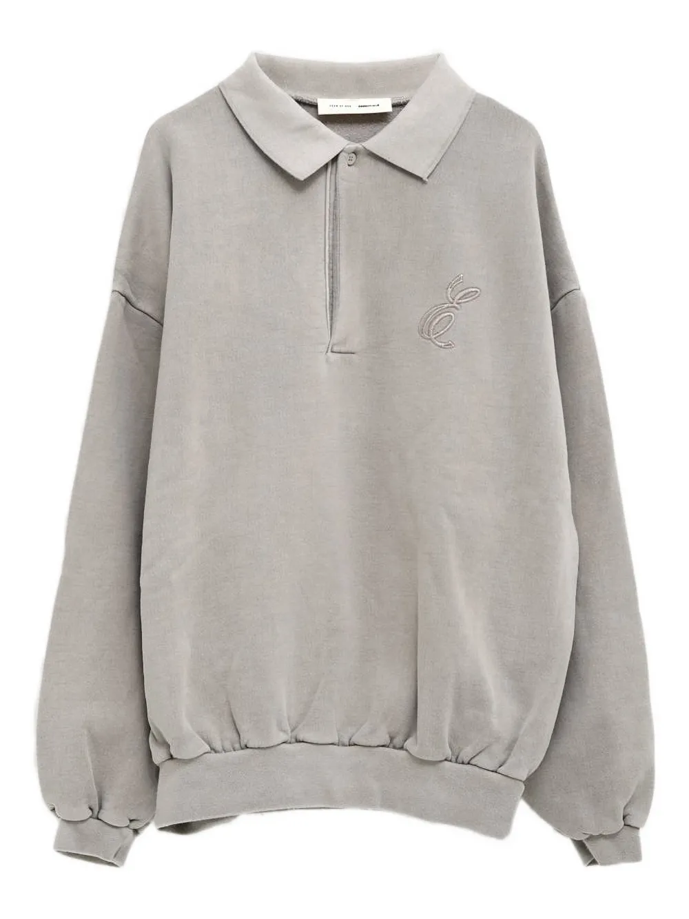 Gray sweatshirt,front view