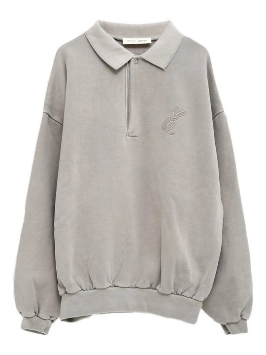 Gray sweatshirt,front view