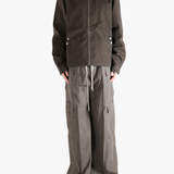 Brown jacket, full body view