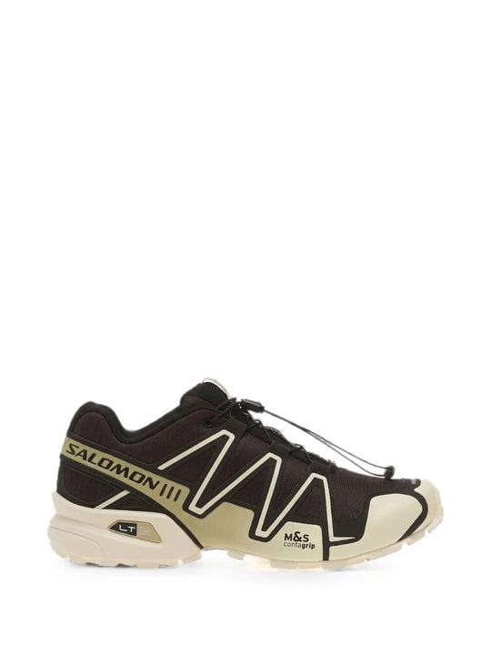 Brown shoes, side view