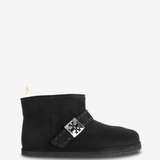 Black boots, front view