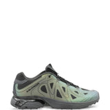 Green shoes, front view