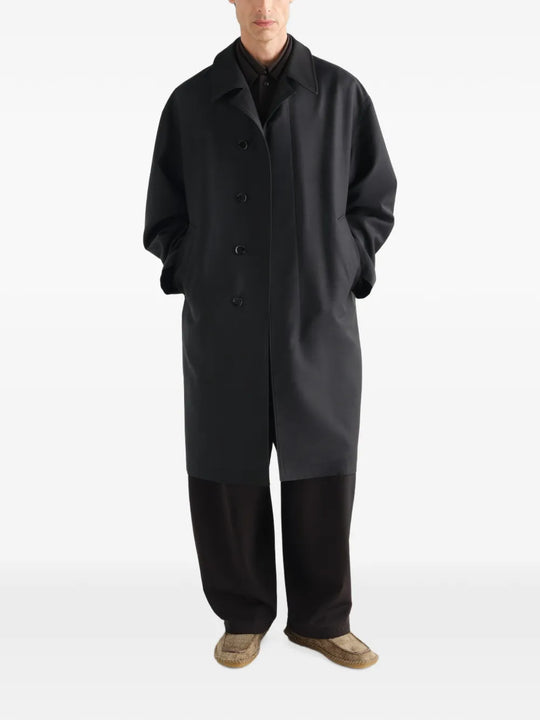 Black jacket, front view