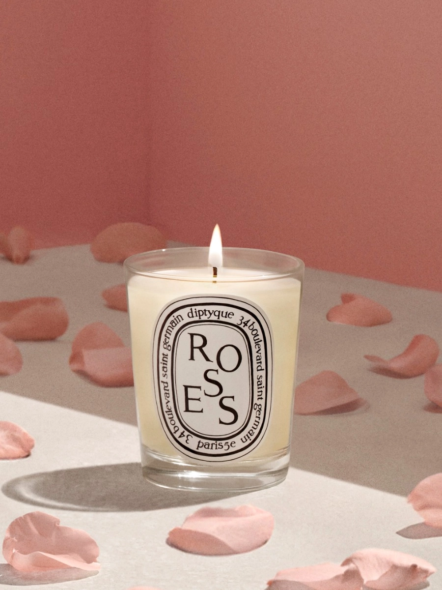DIPTYQUE - Roses Classic Candle – Atelier New York DIPTYQUE - Roses Classic Candle – Atelier New York